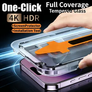 Privacy Screen Protector for Samsung Galaxy S24 & iPhone 16/15/14 Mobile Phone Screen Protection Film, Dust-free Film, 9h HD Fingerprint Resistant Military-Grade Shatterproof Protection shockproof