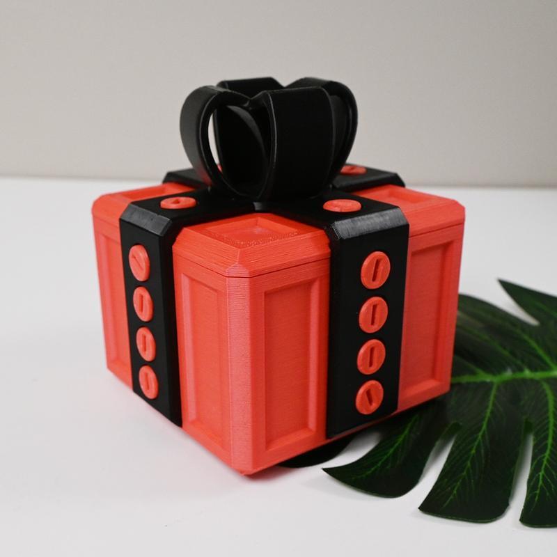 Annoying Gift Box Middle Finger in a Box 3D Printed The Prank Box with Middle Finger Surprise Interactive Geometric Puzzle Novelty Gag Gift for Christmas Birthdays Halloween