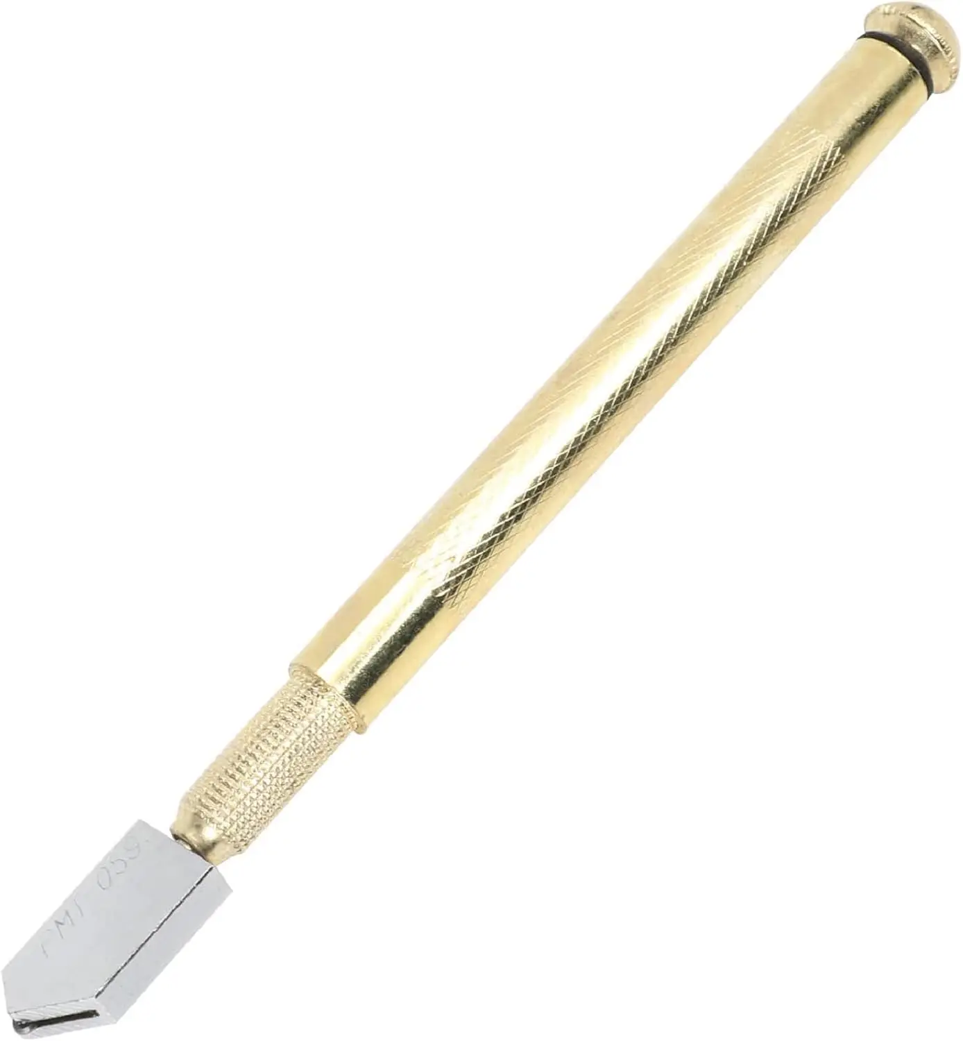 Glass Cutter 3mm-12mm, Upgrade Glass Cutter Tool, Pencil Style Oil Feed Carbide Tip for Glass Cutting/Tiles/Mirror/Mosaic. Scribe Tool, 2 Pieces Tungsten Carbide Tip Scriber, Engraved Pen for Tile/Glass/Wood/Ceramics/Metal/Gold/Welding