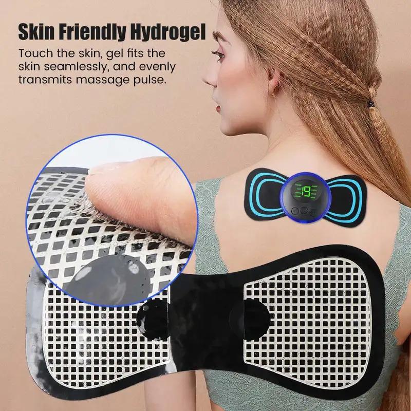 Full Body Sports Massager for Abdomen, Shoulder,Neck, Whole Body, Portable Mini Massage Patch，Non-medical devices