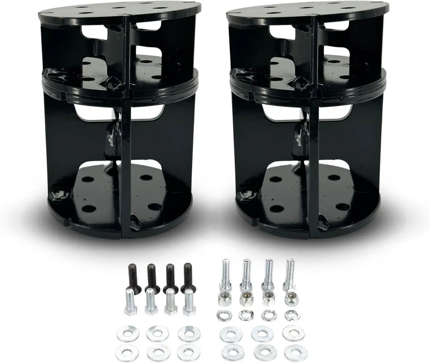 TORQUE Airbag Air Bag Angled Lift Spacer for Lifted Vehicles with Torque, Firestone, Air Lift Suspension Kits and other brands (Replaces Air Lift 52465) (6 inch Angled)