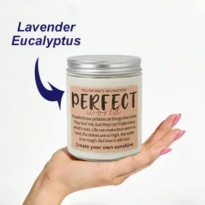 You're Amazing Lavender Soy Wax Candle – Birthday & Friendship Gift for Women | 100% Cotton Wick Relaxing Aromatherapy