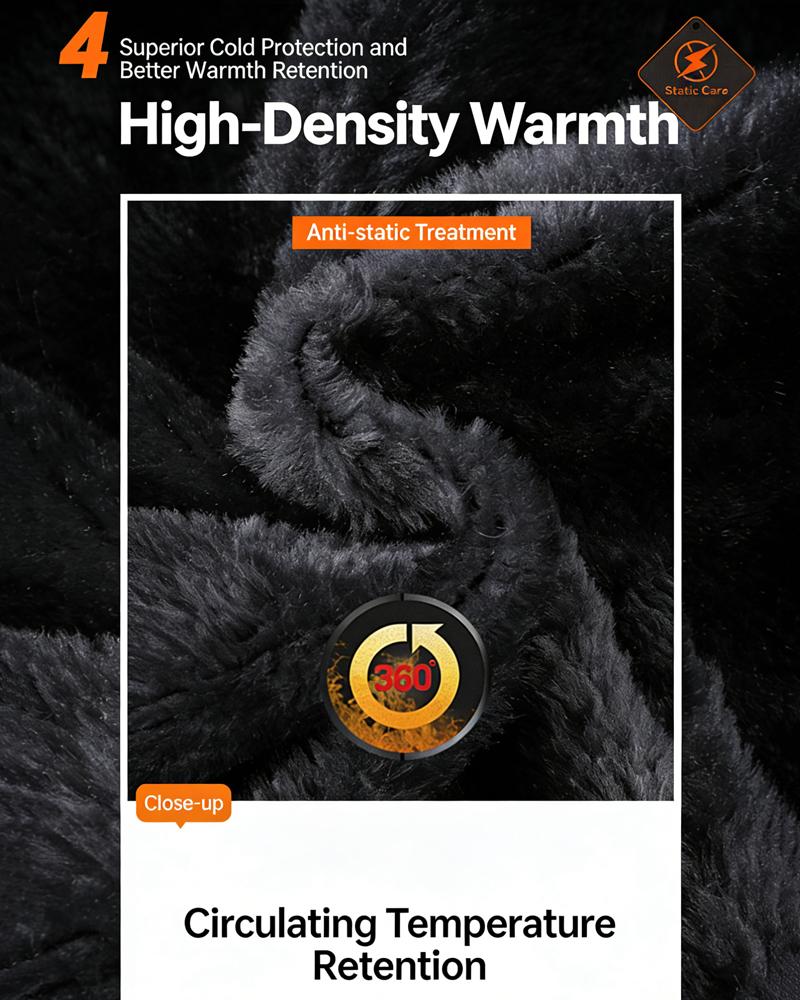 Men's Winter Outdoor Fleece Lined Hoodie - Thick Warm Jacket; Perfect for Outdoor Hiking, Jogging, Fishing, Gym Workouts or Casual Daily Wear; Fleece Lining Provides Windproof Structure; A Must-Have Versatile Piece in Men's Wardrobe Men's Winter Outdoor Fleece Lined Hoodie - Thick Warm Jacket; Perfect for Outdoor Hiking, Jogging, Fishing, Gym Workouts or Casual Daily Wear; Fleece Lining Provides Windproof Structure; A Must-Have Versatile Piece in Men's Wardrobe