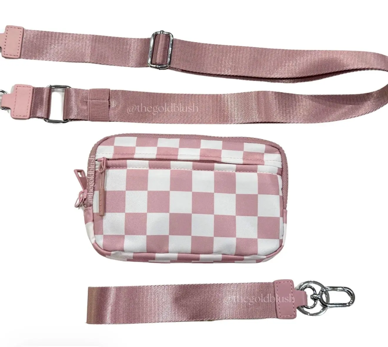 Dusty Rose Checkered