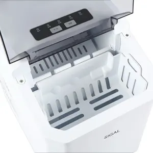 Countertop Ice Maker Machine for Home Kitchen, Portable Electric Nugget Size Ice Cube Making Machine
