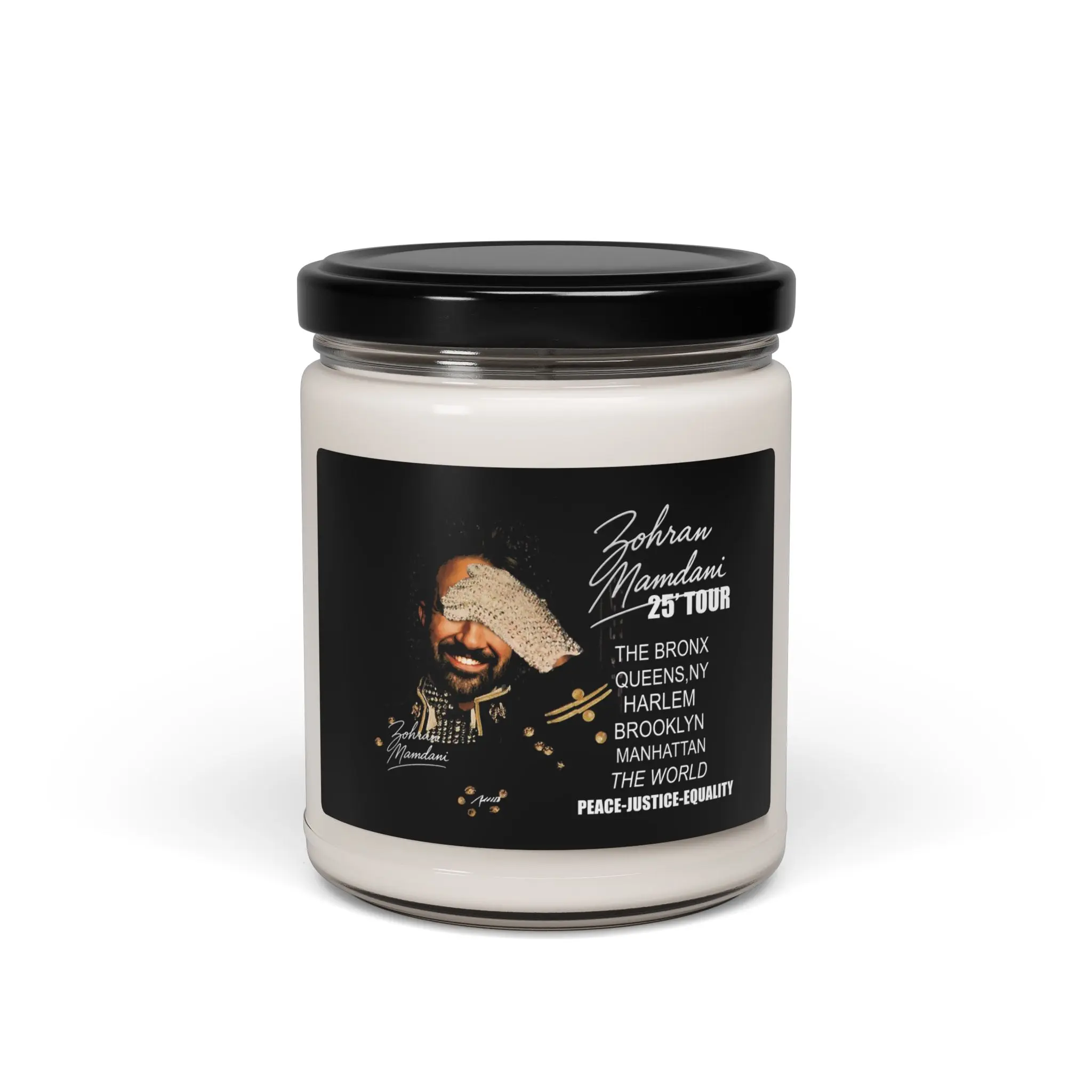 Soy Candle — Cozy Vintage Portrait Scented Candle (9oz)