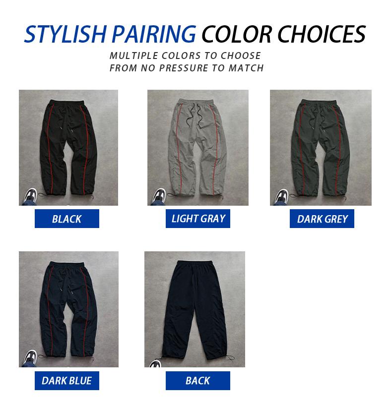 Men's Casual Striped Printed Comfortable Straight-Leg Sports Pants Suitable for Spring and Summer Wear Athleisure Style Bottoms Soft Comfy Sweatpants pantalones para hombre pants for men cargo pants for men