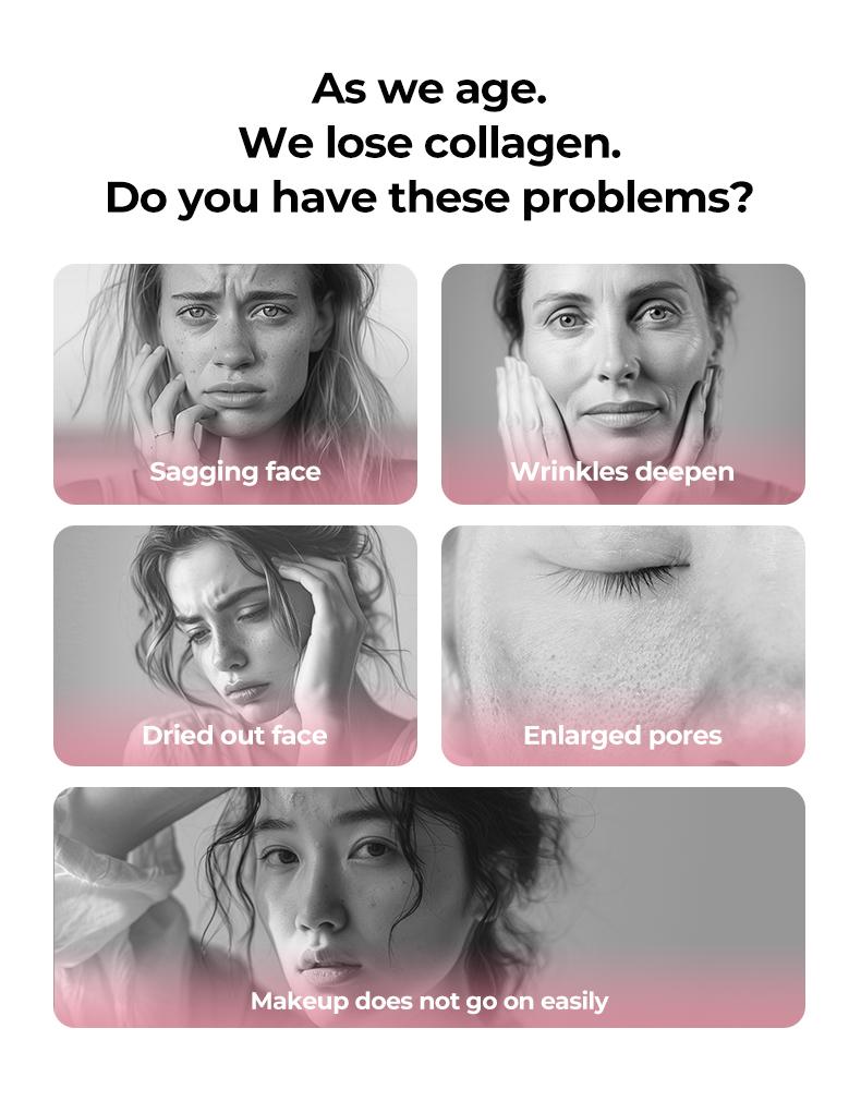 Oxyenergy Marine Collagen Beauty Capsules, for Skin, Hair, and Nails, Dual Peptides, 60&180 capsules/bottle Vita Pink Multi collagen Edible Healthcare  Supplement Elastin Absorption Fitness Dietary Collagen