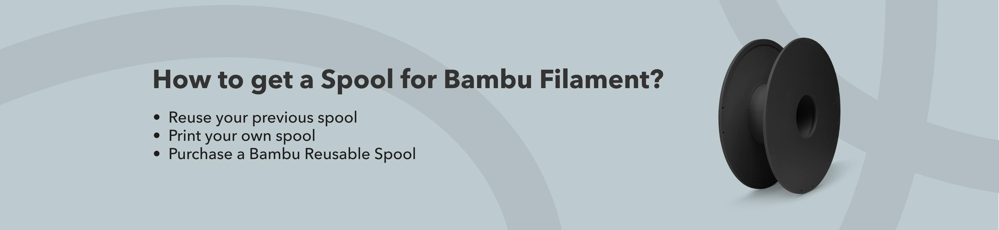 Bambu Lab ABS 3D Printer Filament, Tough & Durable 1.75mm 3D Printing Filament, Impressive Heat & Water Resistant, AMS-Compatible 3D Print Material with Reusable Spool, 1kg