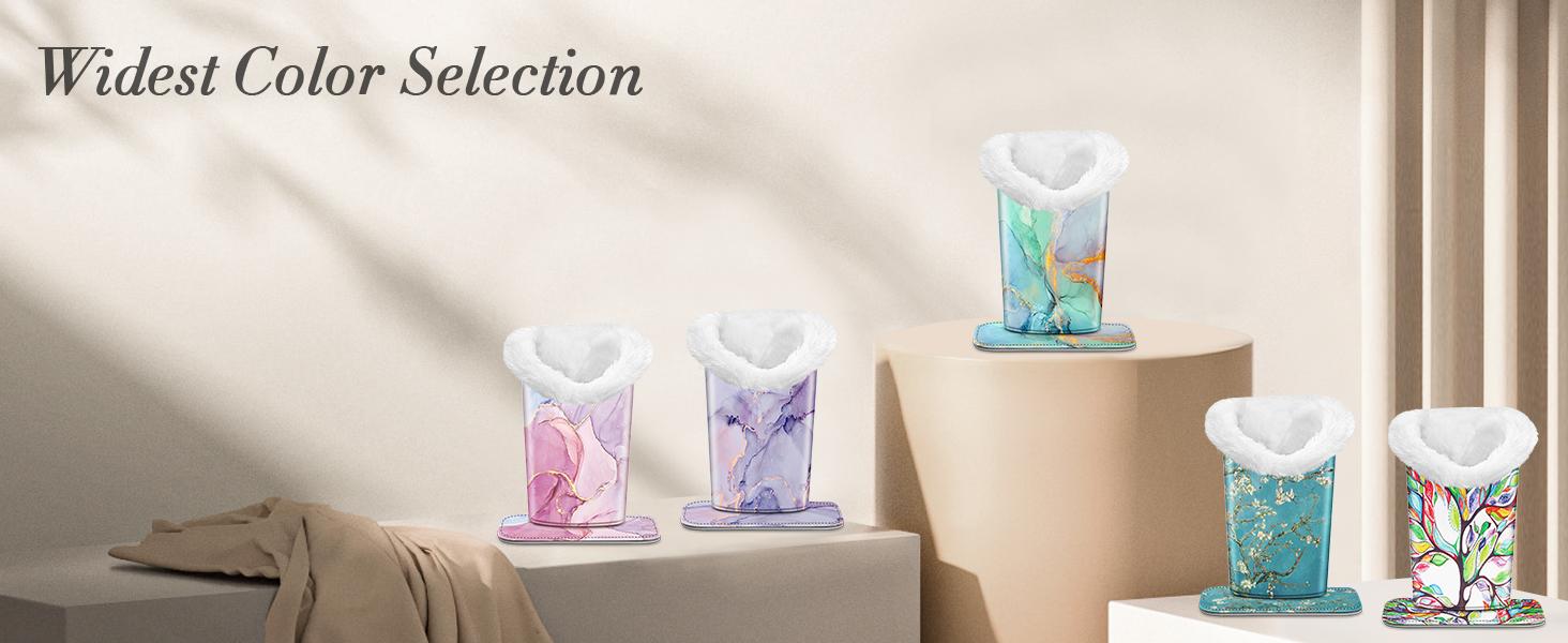 Fintie Eyeglasses Holder with Soft Furry Lining and Magnetic Base, Durable Glasses Stand Case Vegan Leather Exterior, Portable Sunglasses Organizer Fintie Eyeglasses Holder with Soft Furry Lining and Magnetic Base, Durable Glasses Stand Case Vegan Leather Exterior, Portable Sunglasses Organizer