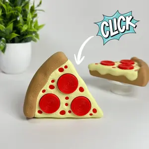 Pepperoni Pizza Clicker | Keyboard Fidget | Click Fidget | 3D Printed Clicker