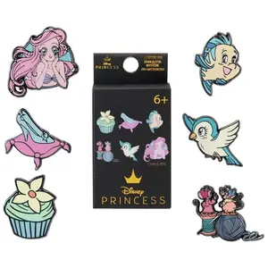 Loungefly Disney Princess Manga Style Mystery Box Pins