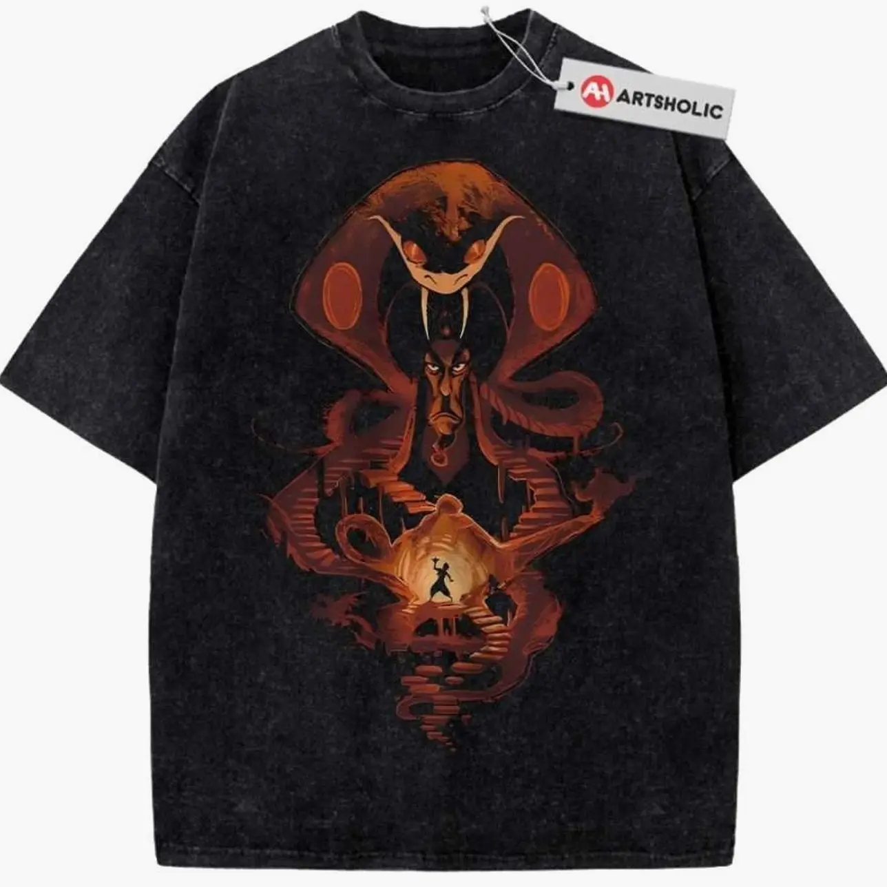 Jafar Shirt, Aladdin Shirt, Animated Shirt, Vintage Tee , Graphic Tee, Unisex Fashion, Full Color, Full Size, For Men, For Women