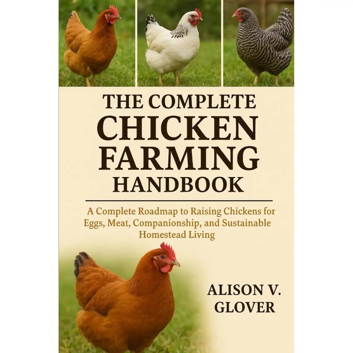 THE COMPLETE CHICKEN FARMING HANDBOOK: A Complete Roadmap to Raising Chickens for Eggs, Meat, Companionship, and Sustainable Homestead Living Paperback – October 28, 2025
