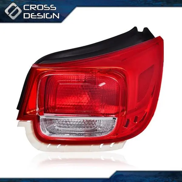CROSSDESIGN 1 x Outer Rear Taillight Brake Lamp - Passenger Right Side, IP67 Water Resistant Car Lighting Accessory, Plug-and-Play Lights for Car, Part #23294319, Vehicle-Specific Fit for 13-15 Chevy Malibu