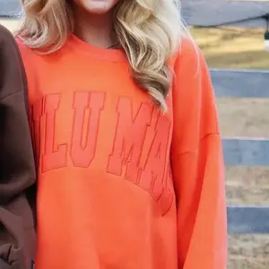 Orange on Orange women's crewneck