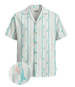 Men's Shark Snack Linen Cabana Shirt