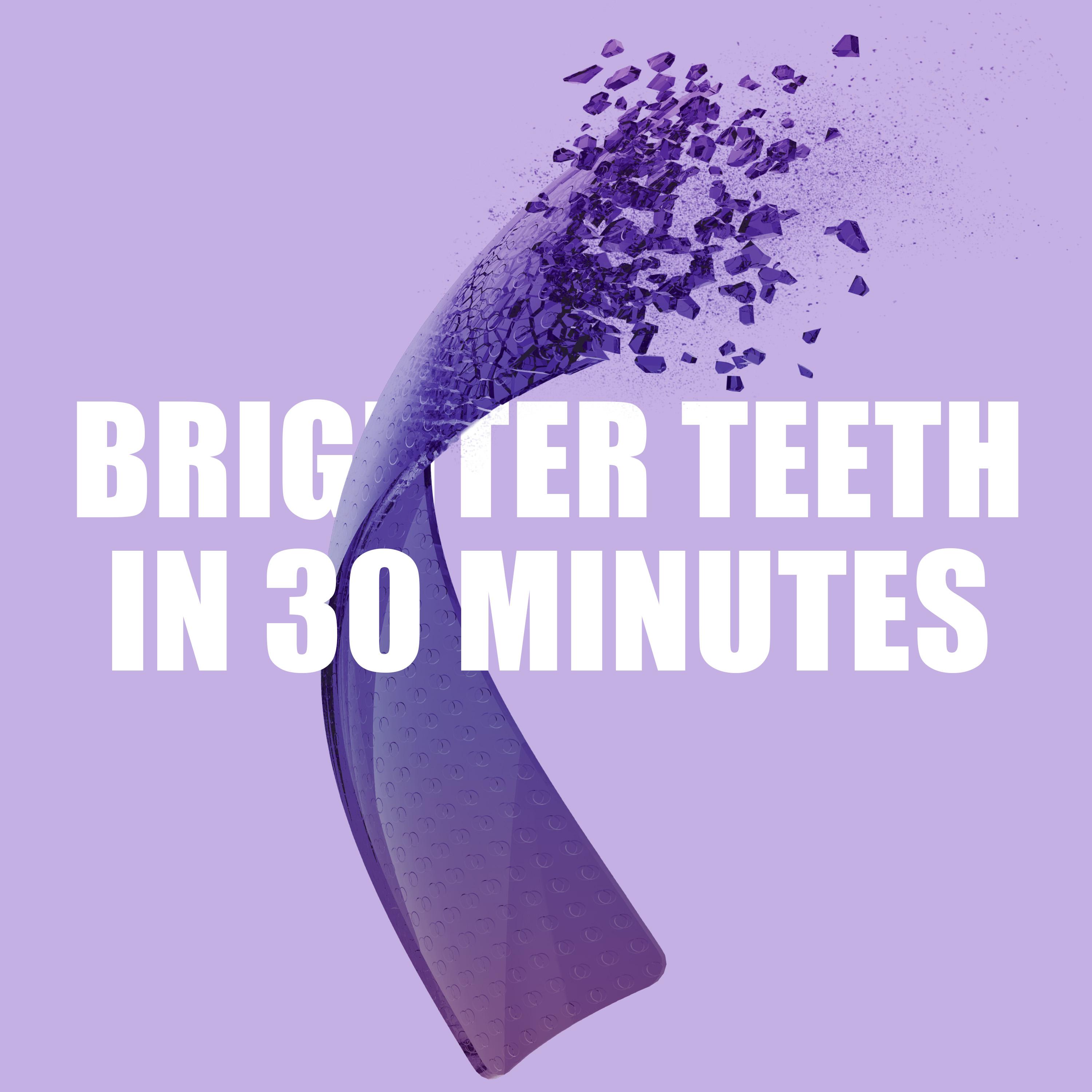 CEELIKE  Purple Teeth Whitening Strips  With Free Cheek Retractor - 7/21 Whitening Sessions -Nano-Hydroxyapatite Safe for Enamel - Non Sensitive Teeth Whitening - Peroxide-Free