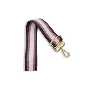 Evie Striped Adjustable Bag Strap