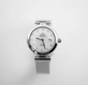 Omega De Ville 34 Silk Strap Radiant Mother-of-Pearl Dial Mechanical