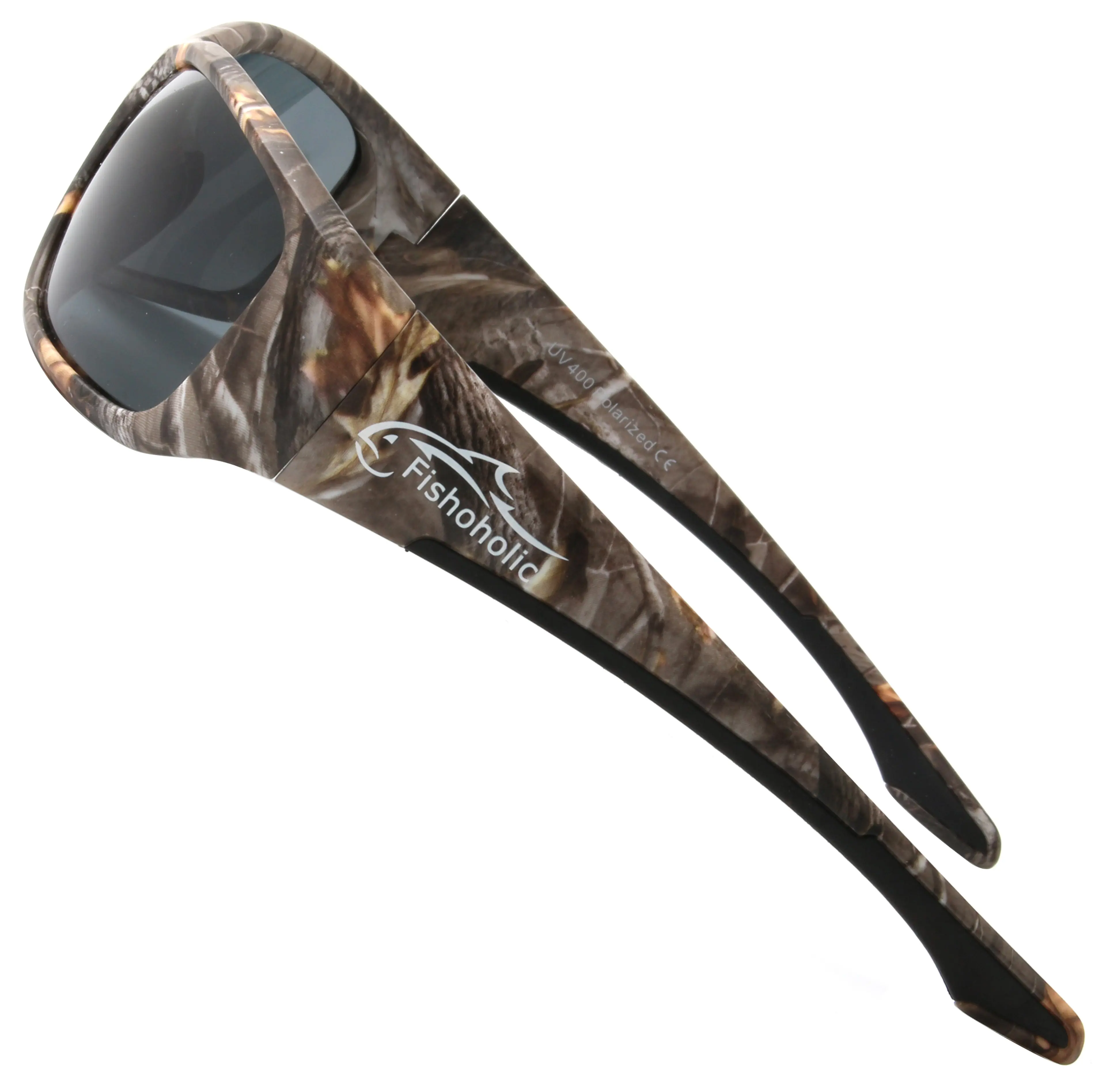 Fishoholic BI-FOCAL CAMO Frame x2.0 reader - UV400 Polarized Fishing Sunglasses w' Reader