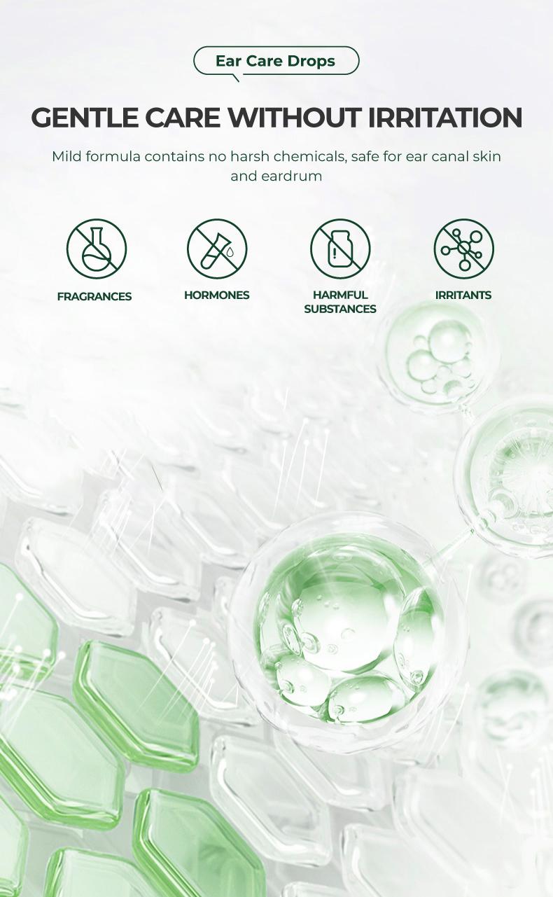 Kreain Nature 2 Ear Care Drops Gentle Formula, Non-Irritating Gentle Formula, Easy to Use & Portable dealsforyoudays