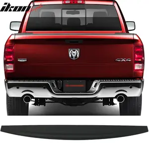 Tailgate Cap Moulding Cover Truck Spoiler for Ram 1500 2009-2023 Black PP