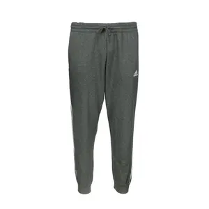 adidas Mens Essentials Fleece 3-Stripes Tapered Cuff Joggers Casual - Grey