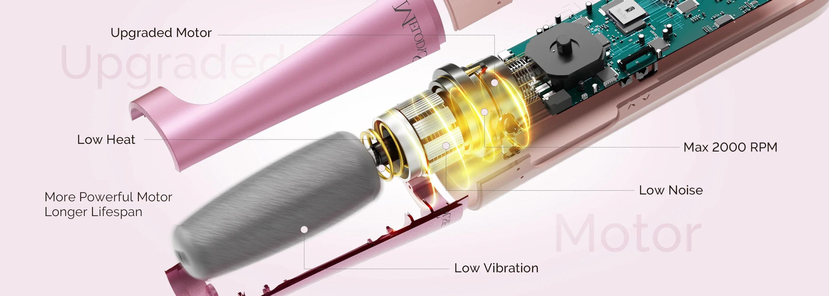 PC800G Rechargeable Feet Callus Remover, ginger nail treatment and portable foot care tool