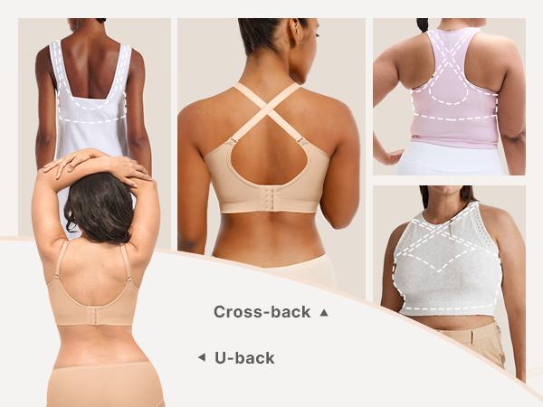 Shapellx Bare Essentials Skin Flow Smooth Unlined Wireless Bra – 3-Pack Bundle