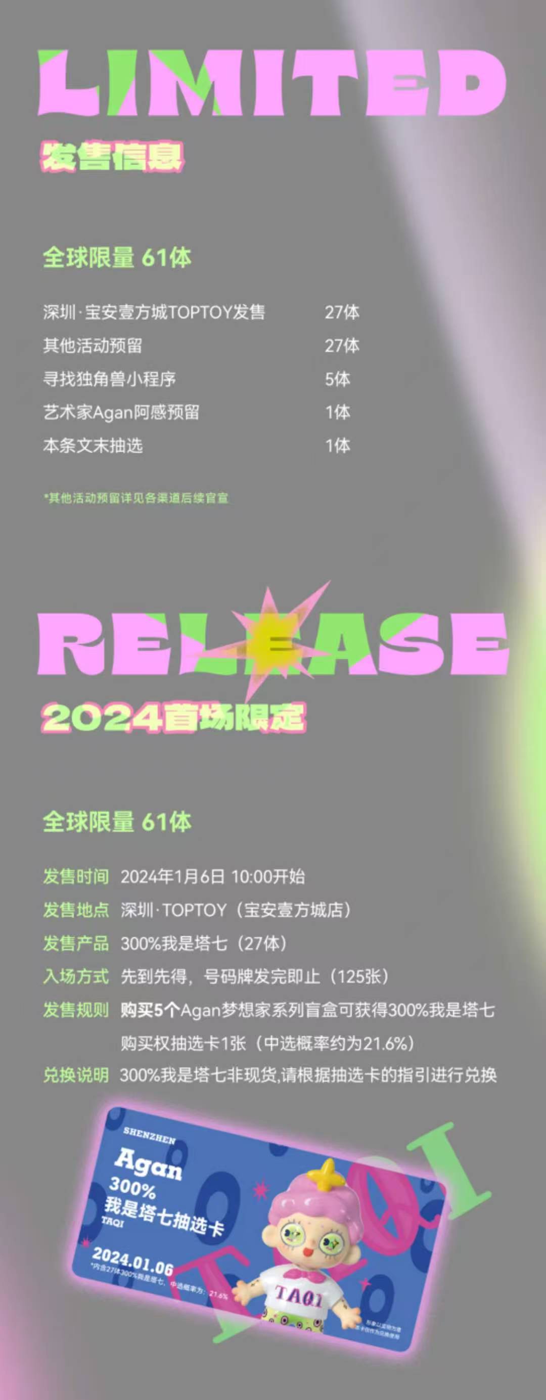 【Auction Link】[FINDING UNICORN] 300% Agan AGAN-TAQI Collection Figurine Toys for Modern Home Decor, Collectible Art Toy Cute Figures Desktop Ornament Collectible Toys Birthday Gifts Limited To 61 Pieces Worldwide