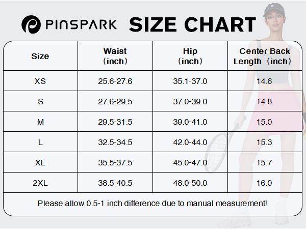 PINSPARK Womens Tennis Skirts High Waisted Golf Skorts with 2 Pockets Side Slit Athletic Skirt for Workout Pickleball Sports PINSPARK Womens Tennis Skirts High Waisted Golf Skorts with 2 Pockets Side Slit Athletic Skirt for Workout Pickleball Sports