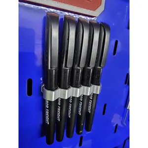 Magnetic Marker Holder For Harbor Freight 70060 | 5 Slot Jobsite Marker Organizer | Toolbox & Shop Storage | S3c 3D Printed
