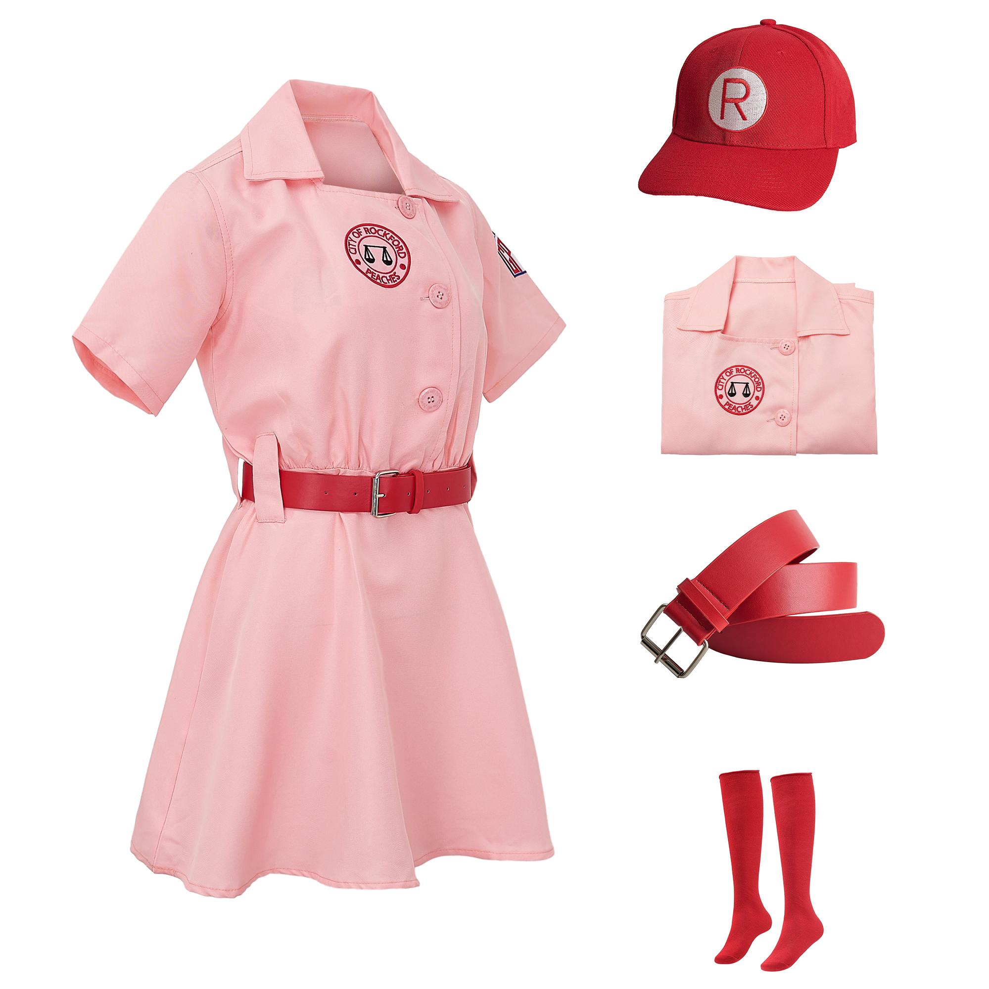 Dottie Hinson #8 City of Rockford Peaches A League of Their Own  Movie AAGPBL Baseball Dress, Festival Costume Cosplay,Gift for  Game Day, Greenish