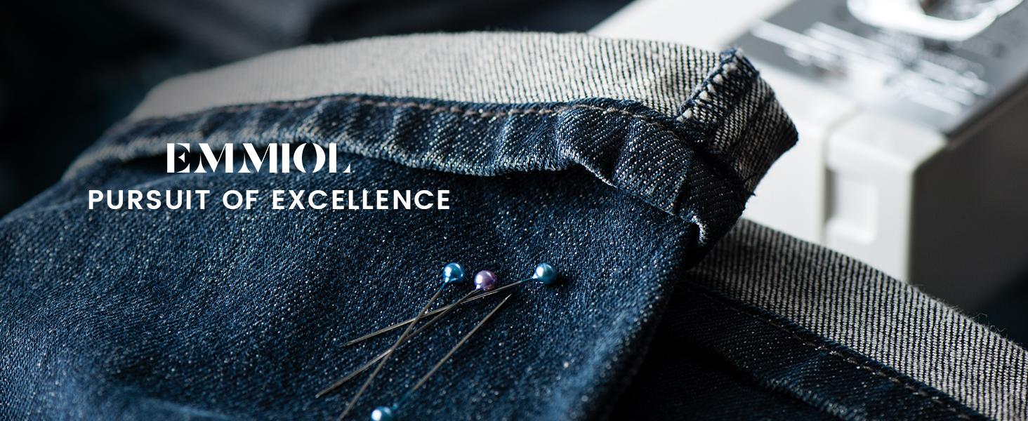 Emmiol Long Baggy Denim Jorts for Women - High Waisted Bermuda Y2k Jean Shorts Wide Leg Casual Trendy Streetwear Summer Pants