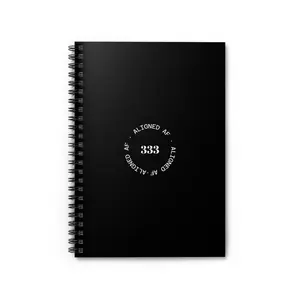 333 Angel Number Spiral Notebook | Manifestation & Alignment Journal | Spiritual Writing Notebook for Affirmations, Goals & Reflection