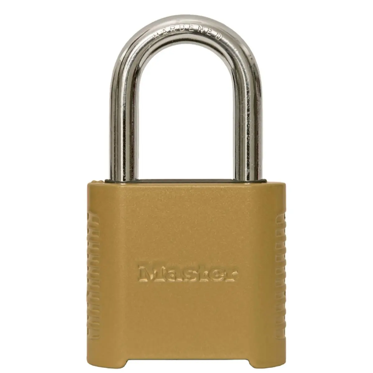 212 MAIN Master Lock 2-in. Hardened Steel Resettable Combination Padlock, Weatherproof, Dual Deadbolt, Cut Resistant, Numeric Dial, Shackle Seal, Steel Body