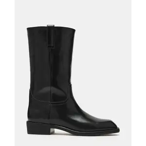 Steve Madden PRIMO BLACK LEATHER