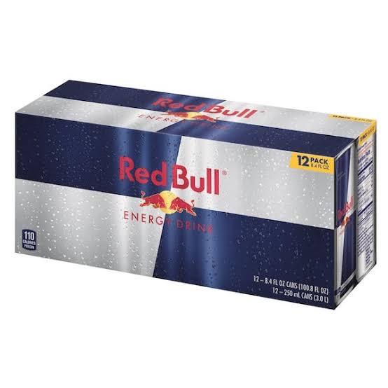 Red Bull Energy Drink with 114mg Caffeine plus Taurine & B Vitamins, 8.4Fl Oz, Pack of 12 Cans