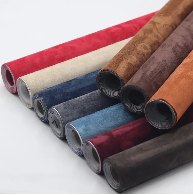 Self-Adhesive Hyper-Fiber Plush Suede Microfiber Upholstery Fabric - Durable, Elastic, Premium Durable Material, Smooth, Soft Touch - for Car Interior Door Panel & Dashboard Wrap, DIY Crafts, 19.6x59in (50x150cm), Durable Fabric Soft Breathable Stretchy