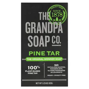 The Grandpa Soap Co. Wonder Soap, Pine Tar, 3.25 oz (92 g)