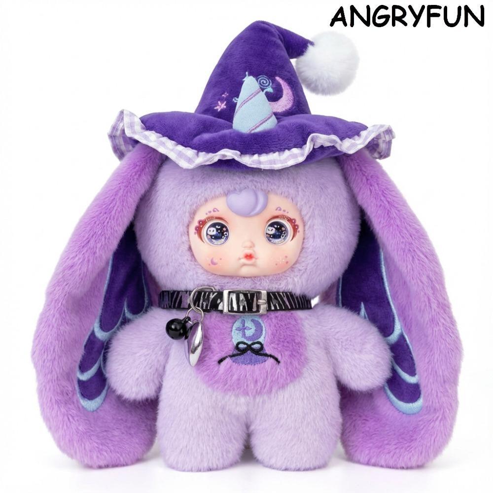 ANGRYFUN Magic Witch Fantasy House Plush Blind Box – Enchanted Cottage Series Kawaii Plush Figures Cute Collectible Mystery Box Room Decor Birthday Gift Single Box (Free Random Cute Acrylic Keychain)