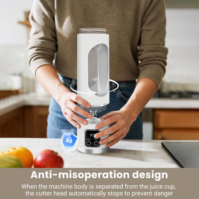 2-in-1 Ice Crusher,Leak Proof Design, Makes Shakes & Baby Food in Seconds cup juicer rechargeable mini blender vegetable digital multimode juicer blender portable 2-in-1 Ice Crusher,Leak Proof Design, Makes Shakes & Baby Food in Seconds cup juicer rechargeable mini blender vegetable digital multimode juicer blender portable