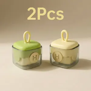 Buy 1 Get 2 Pieces, Washable Mini Lint Roller, Reusable Pet Hair Remover for Clothes, Ideal for Travel & Home Use, Portable Pet Hair Remover Washable Sticky Roller