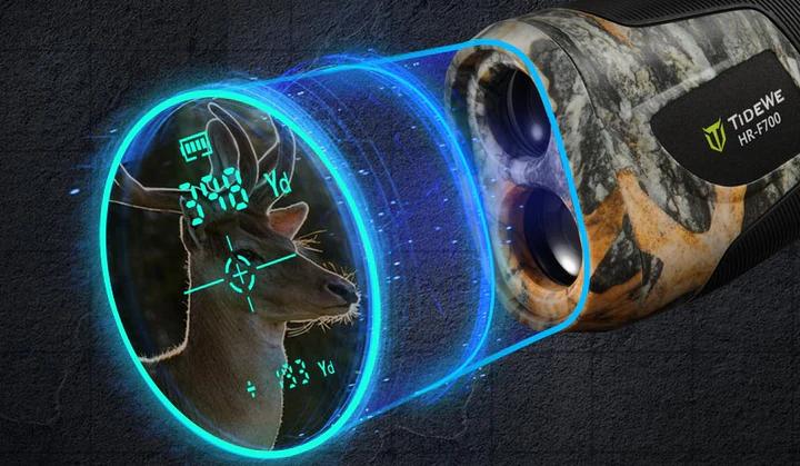 TideWe Camo  Hunting Rangefinder 700/1000Y Laser Range Finder Field Gear thermal scope