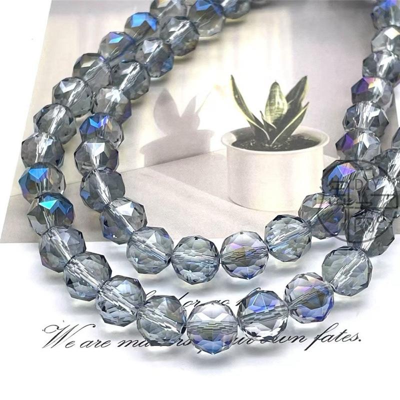 【 C006】 DIY Crystal Beads AB Color Faceted Teardrop & Rondelle Gemstone Loose Beads Bulk for Jewelry Making Necklace Bracelet Earring Kit