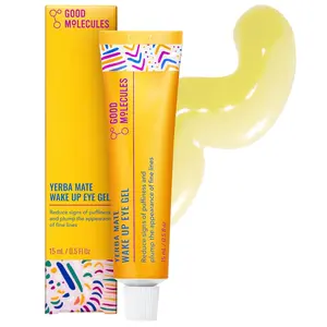 Yerba Mate Wake Up Eye Gel - Hydrating Under Eye Gel Cream with Hyaluronic Acid and Caffeine - Target Dark Circles and Puffiness - Skin Care for Face