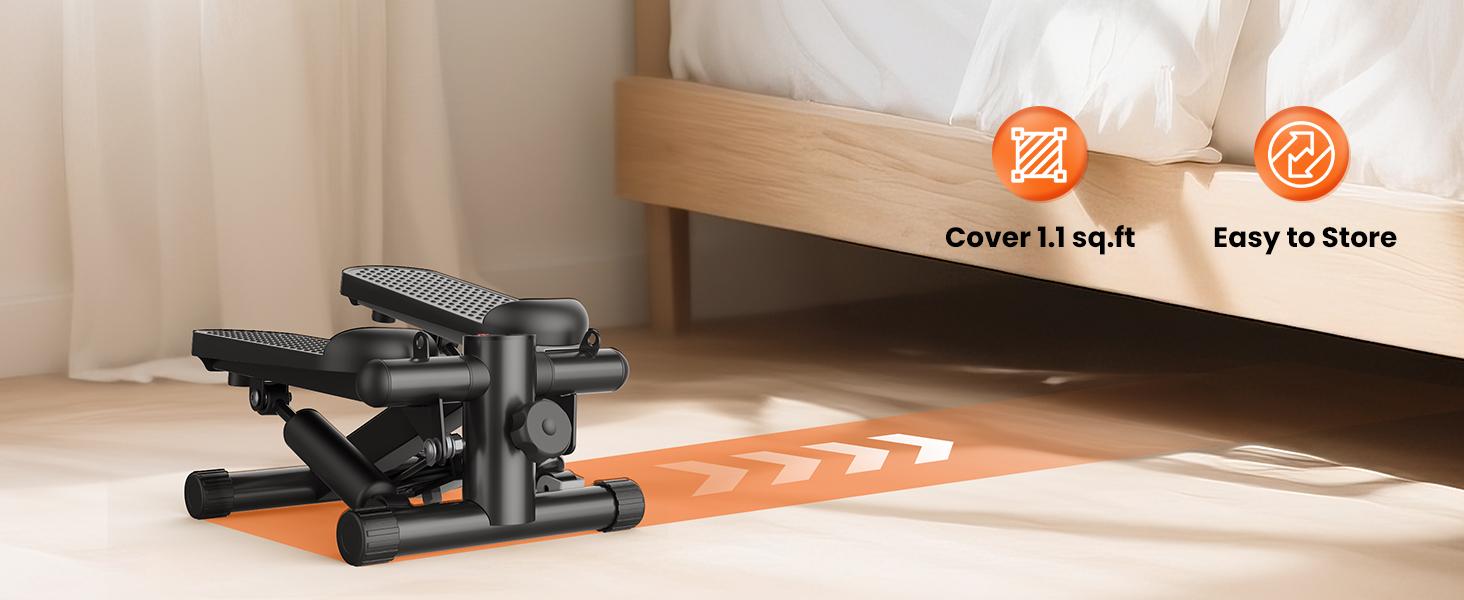 Steppers for Exercise at Home Workout Equipment, Twist Mini Stepper with Resistance Bands, Cardio Weight Loss Equipment Home Fitness Steppers for Exercise at Home Workout Equipment, Twist Mini Stepper with Resistance Bands, Cardio Weight Loss Equipment Home Fitness