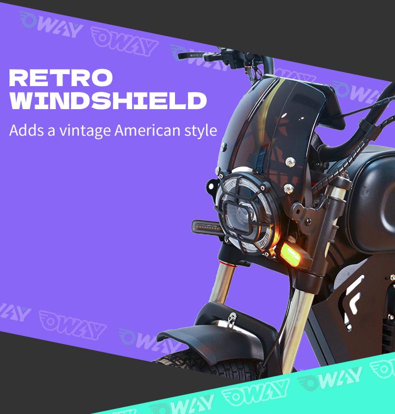 OWAY Black Warrior electric bicycle sk-1 ultra 3000W 60v 50ah High Speed Long Range 62mile high fatebike