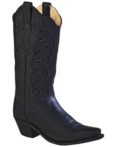 Old West Women's 12" Western Boot Snip Toe - Lf1579